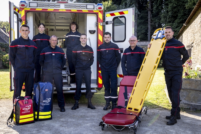 Marie Photographe : reportage-pompier-calendrier-moisdon-la-riviere
